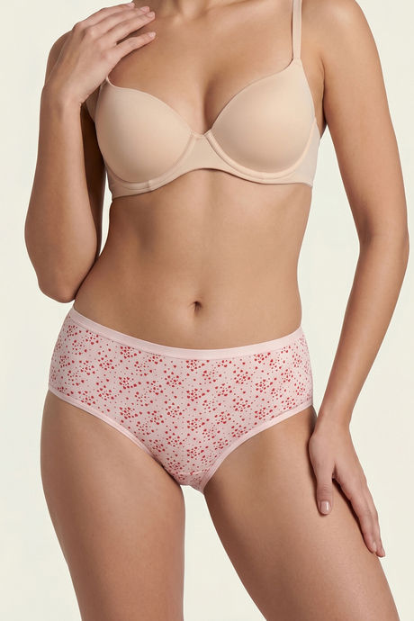 Zivame Medium Rise Full Coverage Hipster Panty (Pack of 3) - Multicolor — image 10
